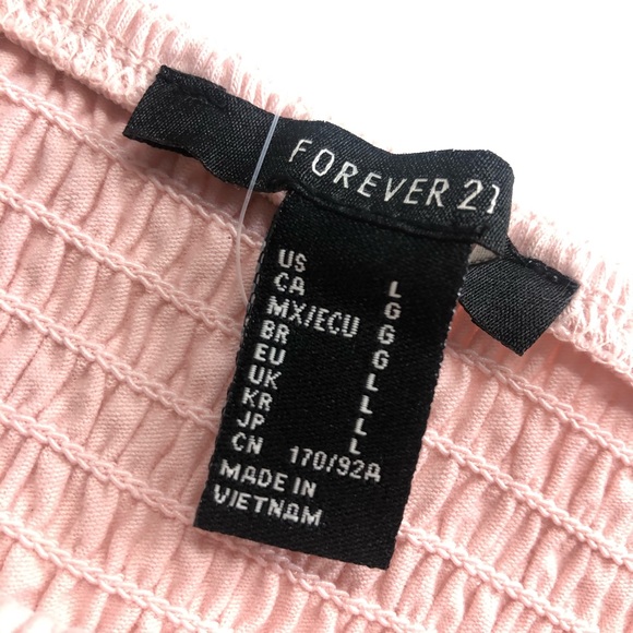 Forever 21 Pink Crop Top - Picture 2 of 3